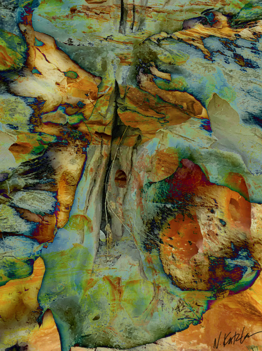 Digital art from the earth